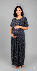 Zipless Maternity Lounge Wear Full Length